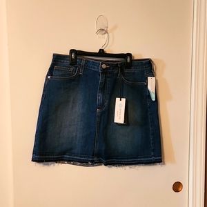 Just Black women's denim mini